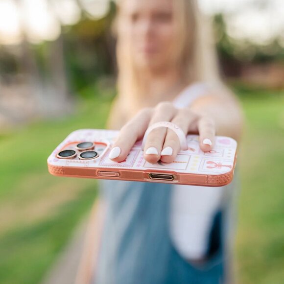 NWT Loopy SEASIDE STAMPS iPhone 15 Pro Max Phone Case - Picture 8 of 8